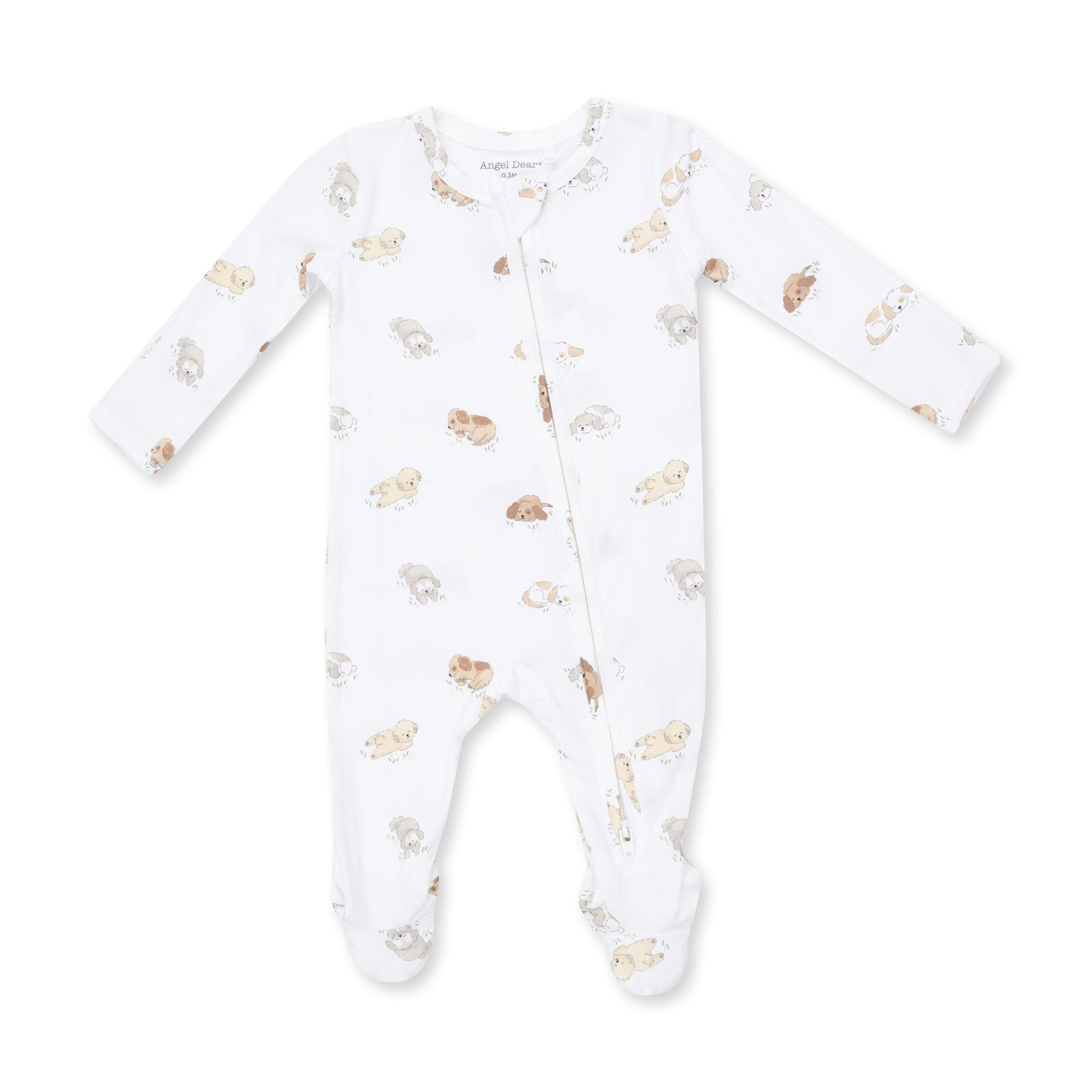 Puppy Snuggle Club - 2 Way Zipper Footie