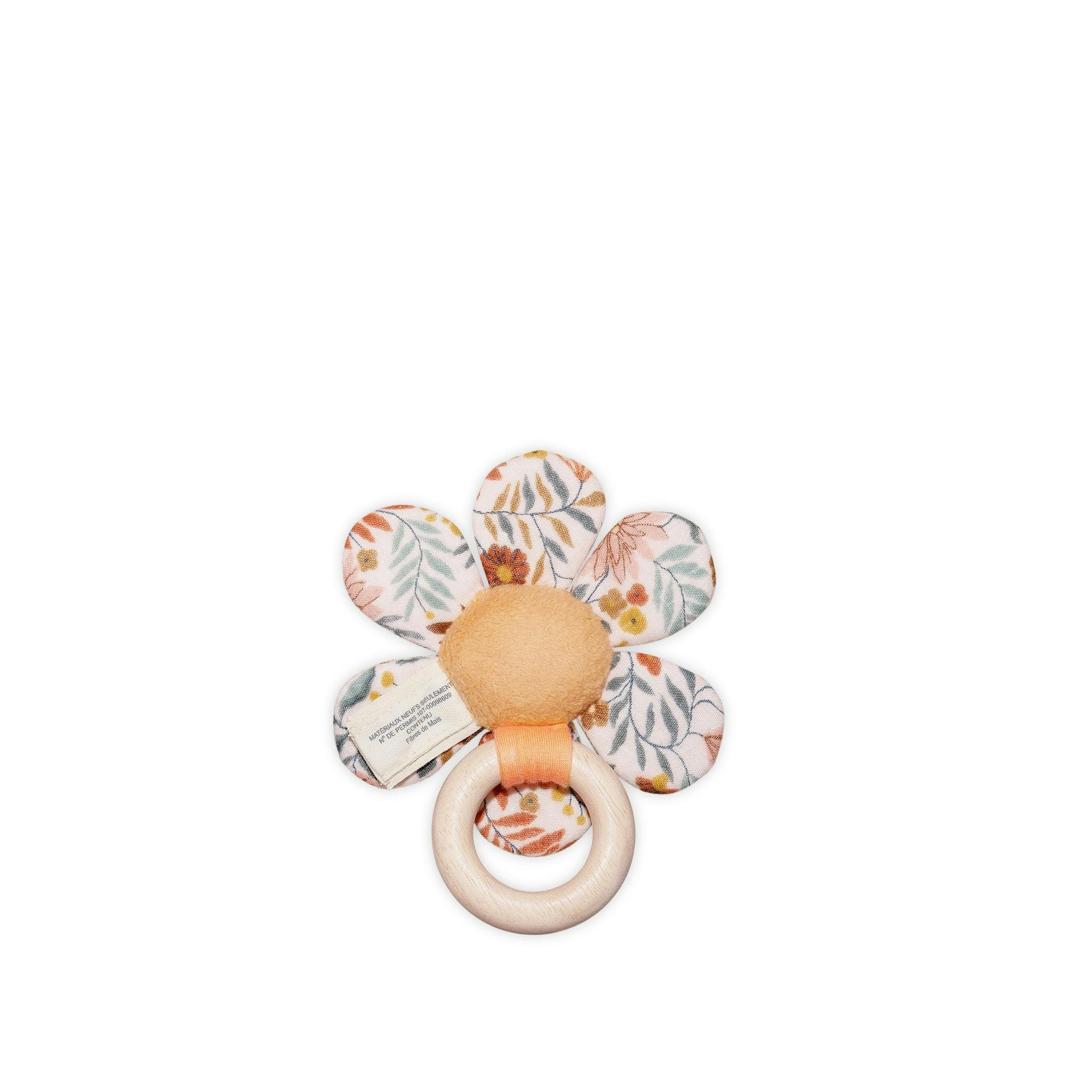 Flower Teething Ring - Zinnia Bloom