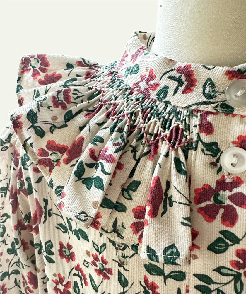 Molly Anne Dress in Holiday Mimosa Flower