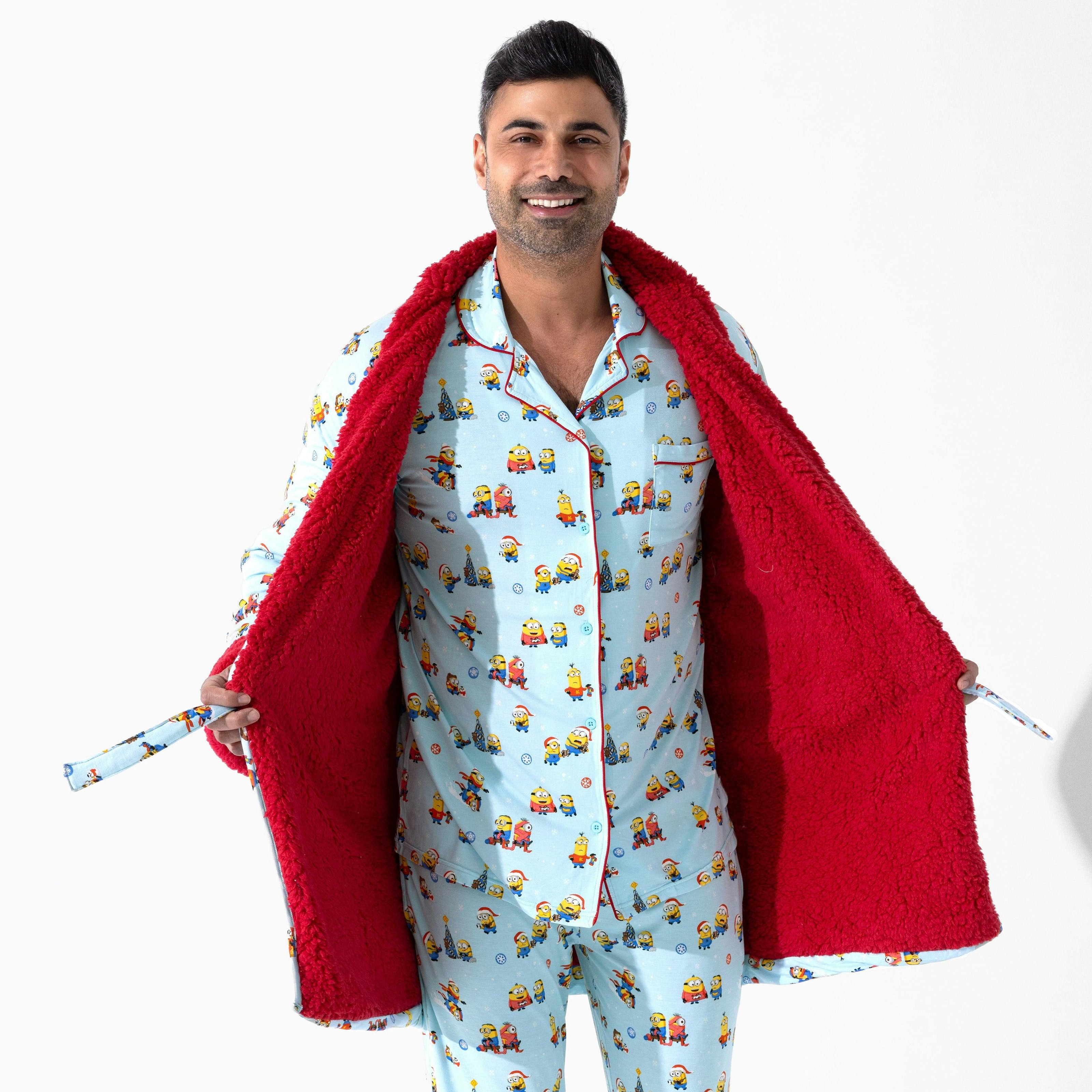 Merry Minions Holiday Bamboo Men's Pajama Set