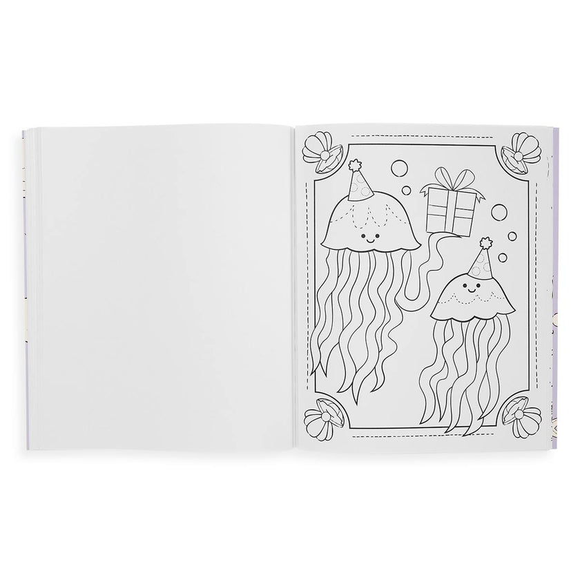 Color-in' Book Coloring Book - Outrageous Ocean - 31 Pages