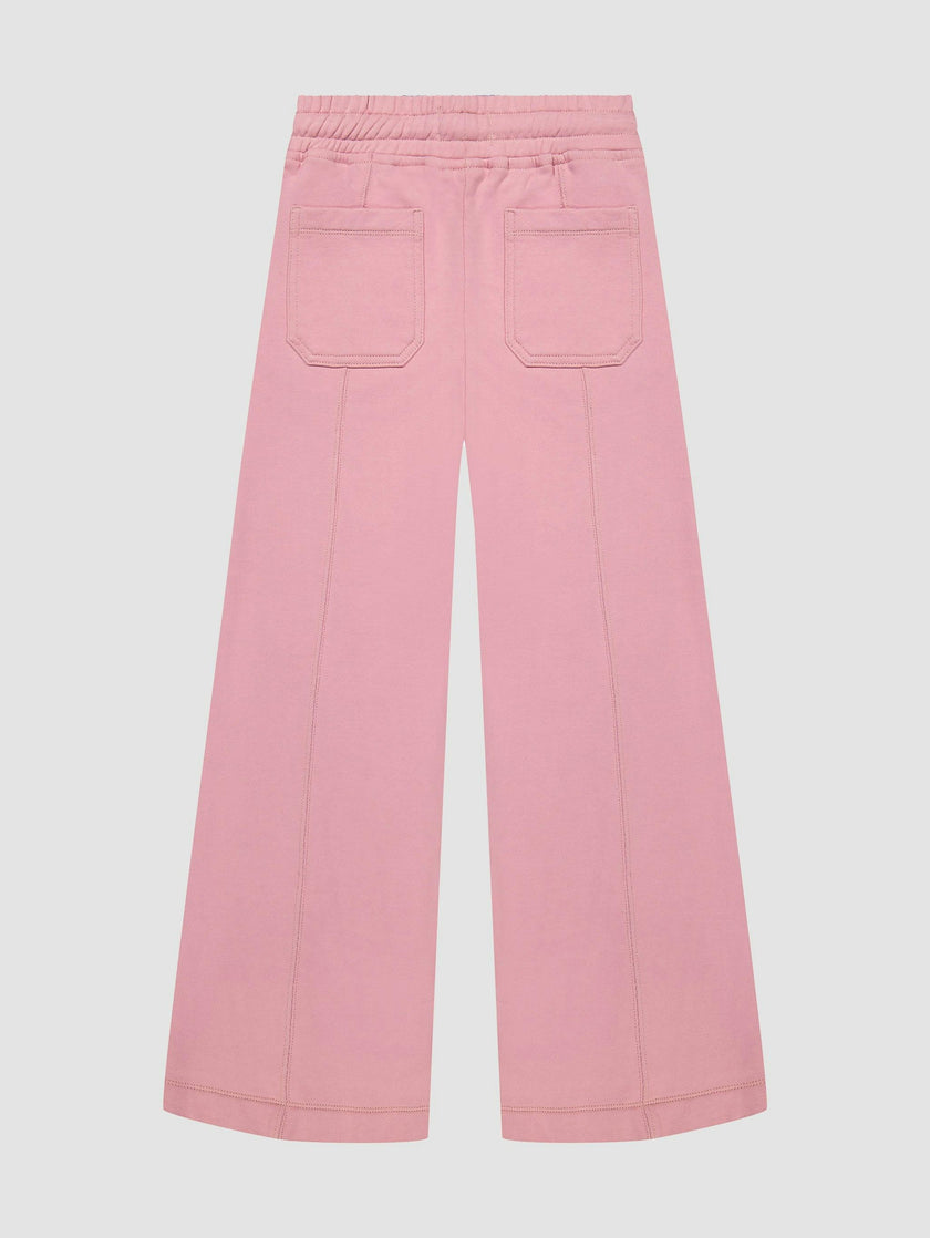 Lily Wide Leg Pull-On | Pink Rose