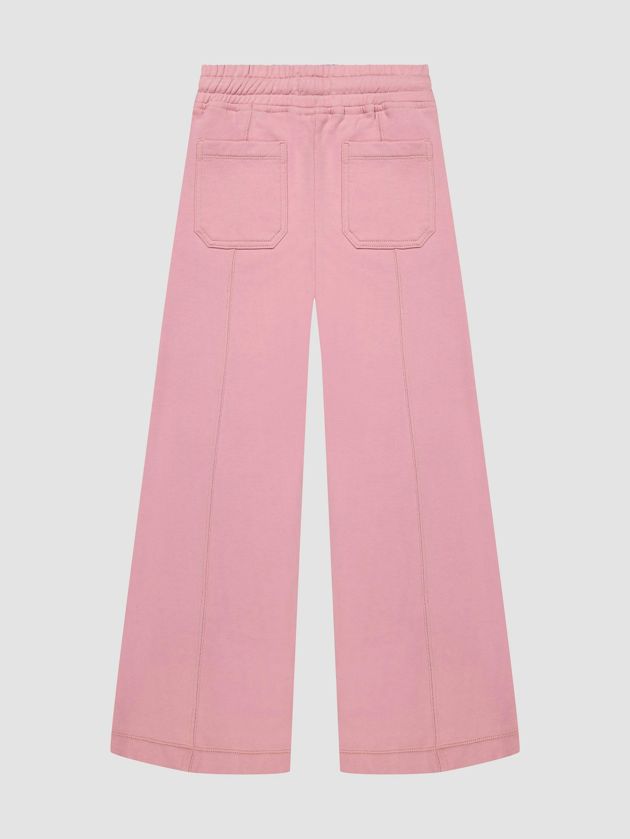 Lily Wide Leg Pull-On | Pink Rose