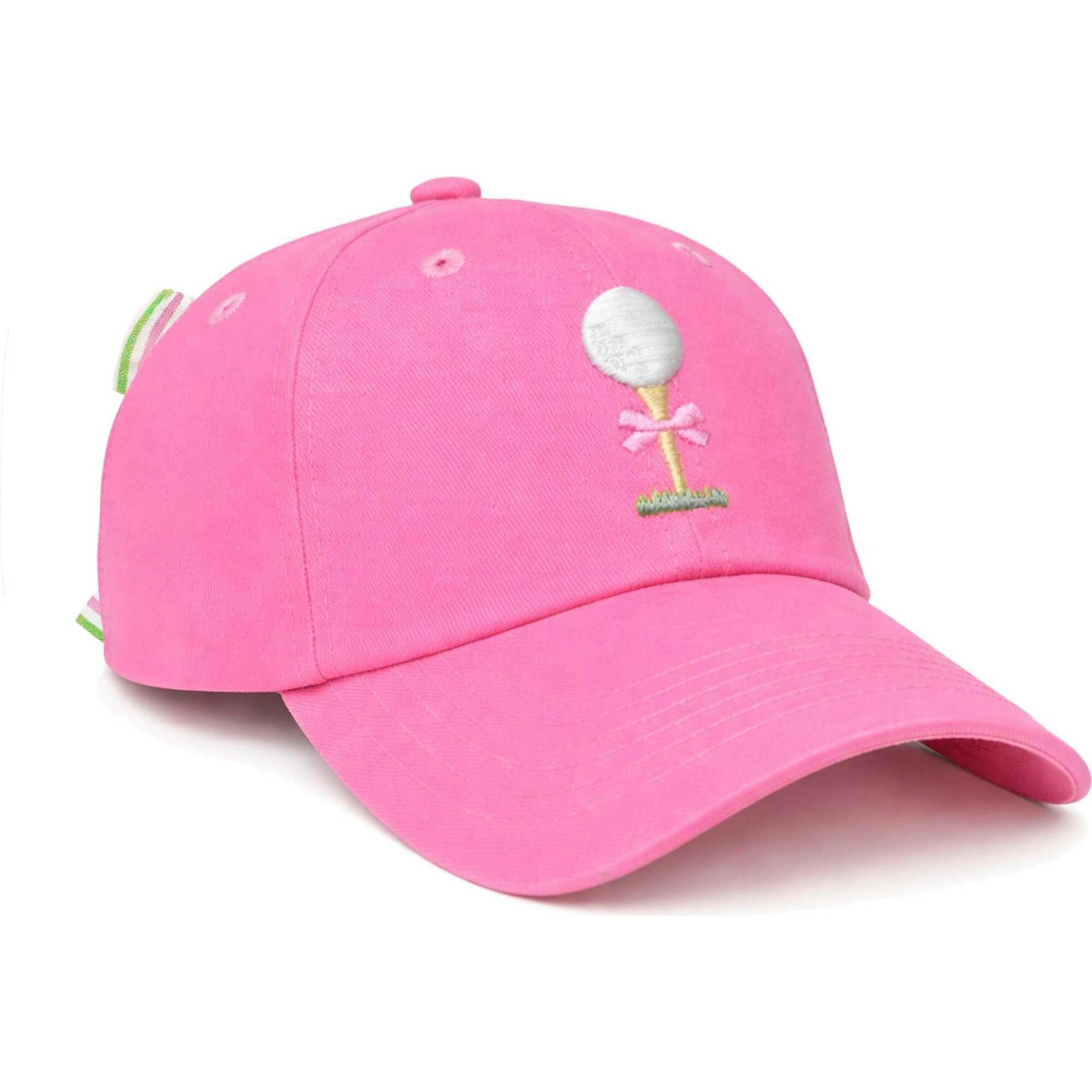 Tee Time Bow Baseball Hat
