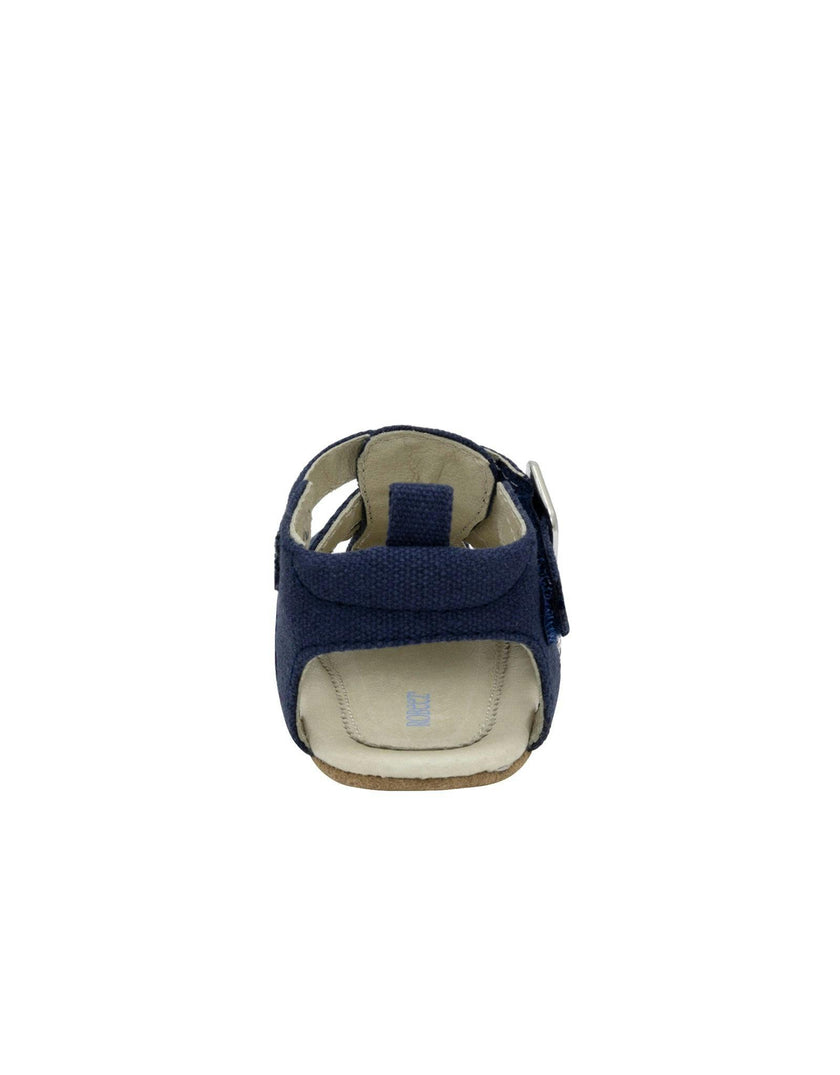 Stuart Navy Canvas Sandal