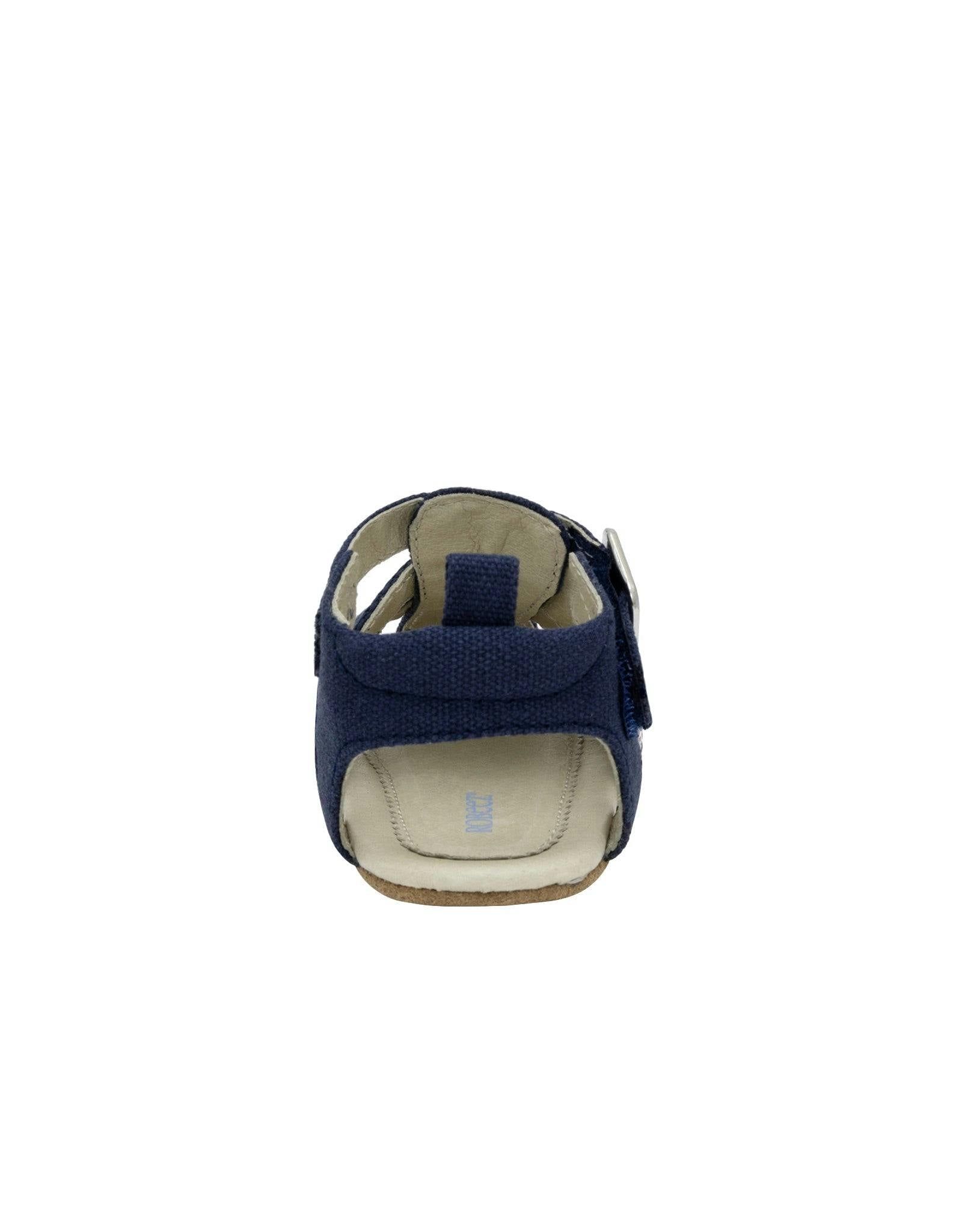 Stuart Navy Canvas Sandal