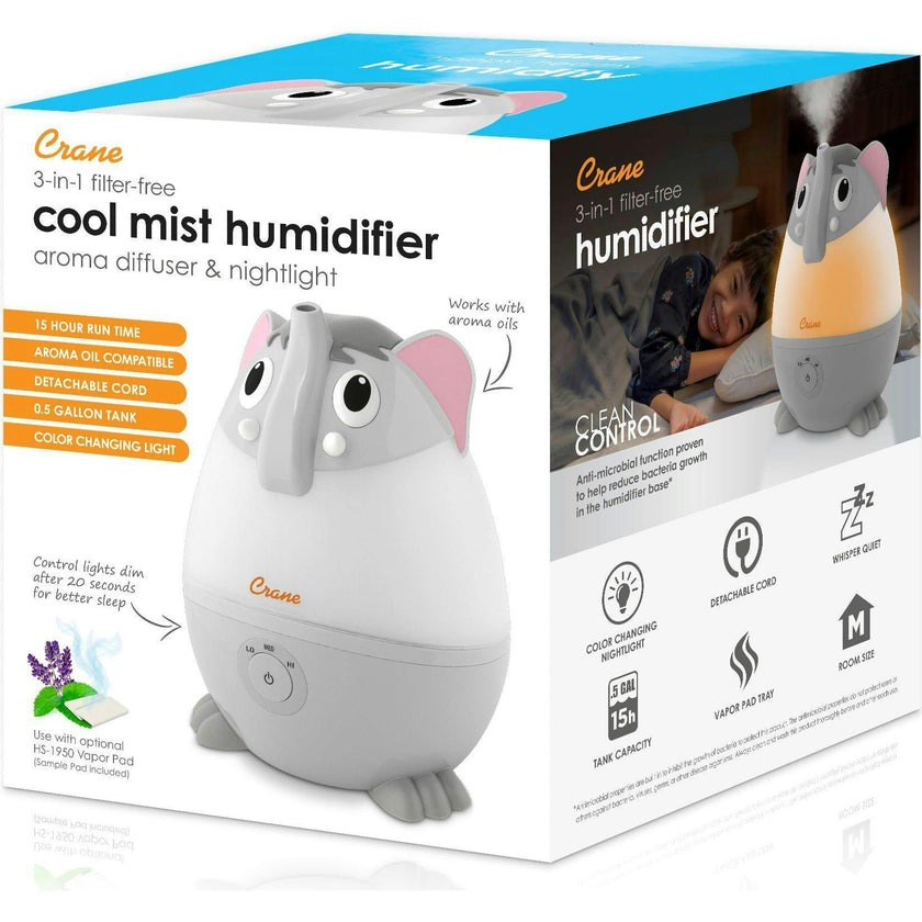 Adorable Mini Cool Mist Humidifier