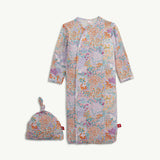 Magnetic Gown & Hat Set