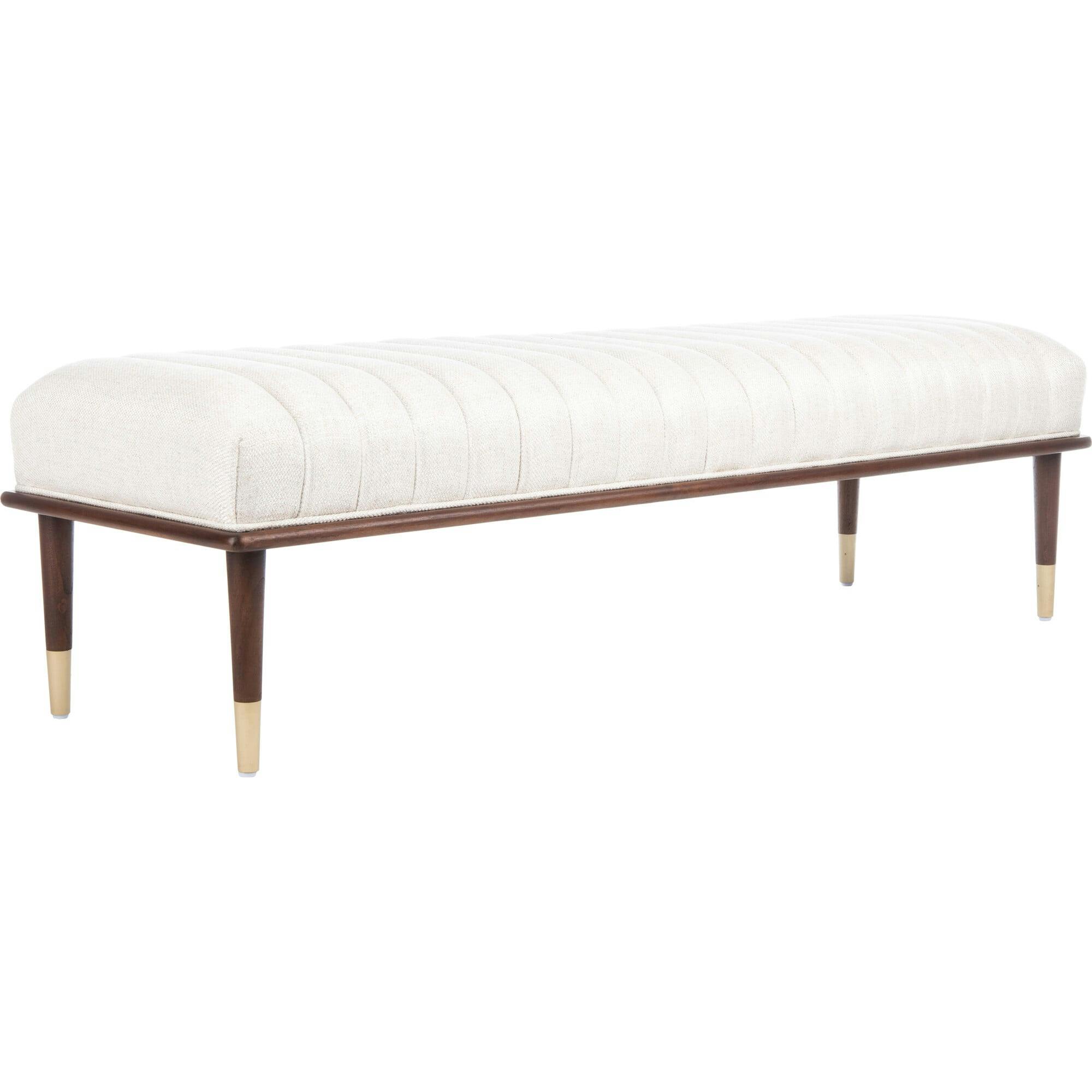 Flannery Mid-Century Bench