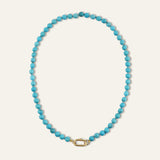 Turquoise Knotted Gemstone Strand