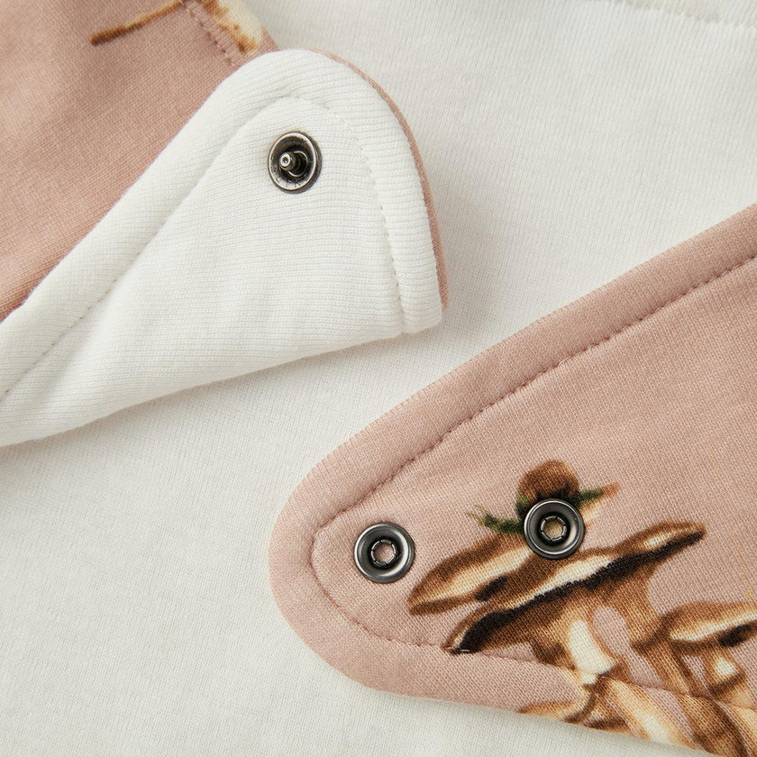 Mushroom Organic Cotton Kerchief Bib