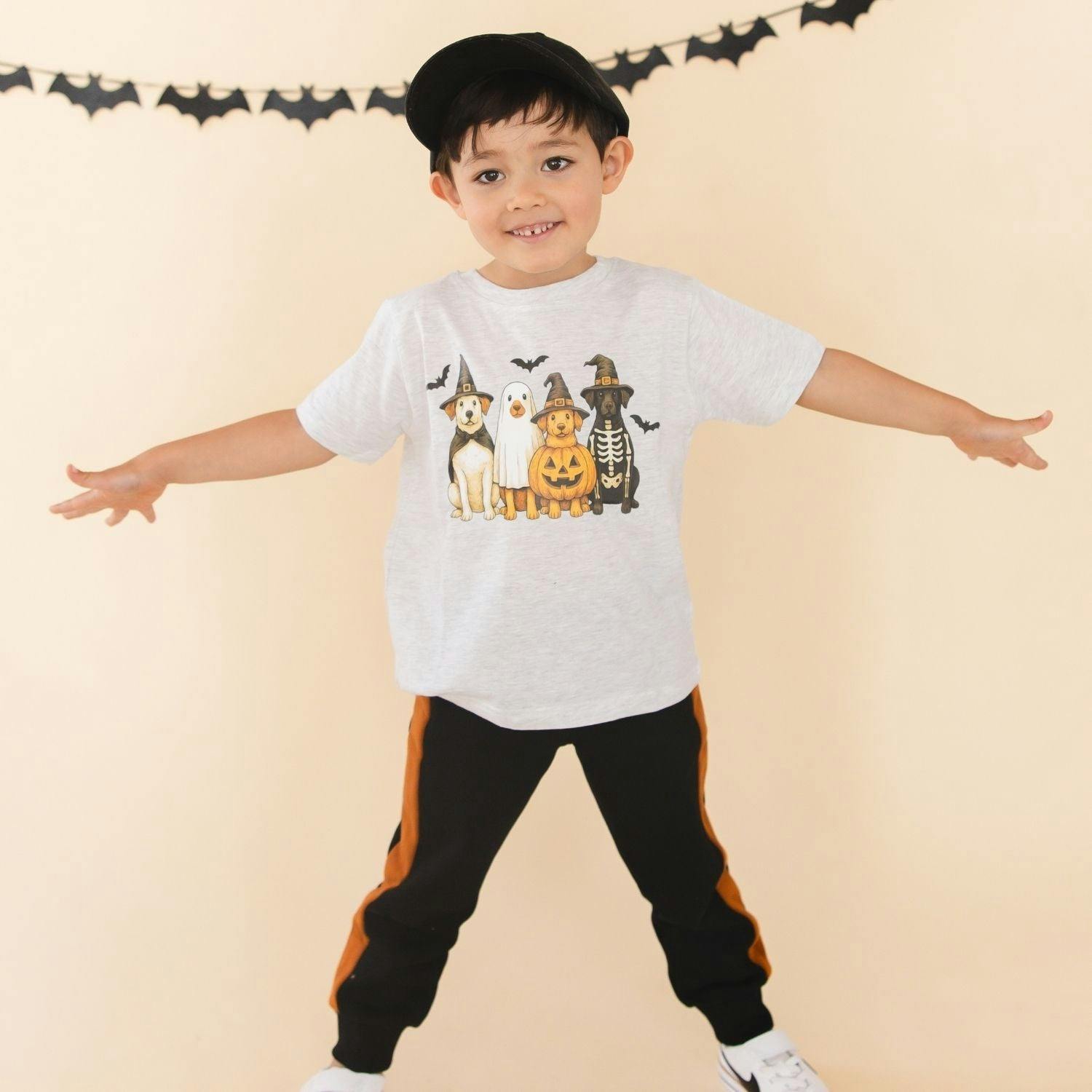 Halloween Puppies Short Sleeve T-Shirt