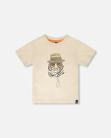 Organic Cotton Short Sleeve T-Shirt Off White