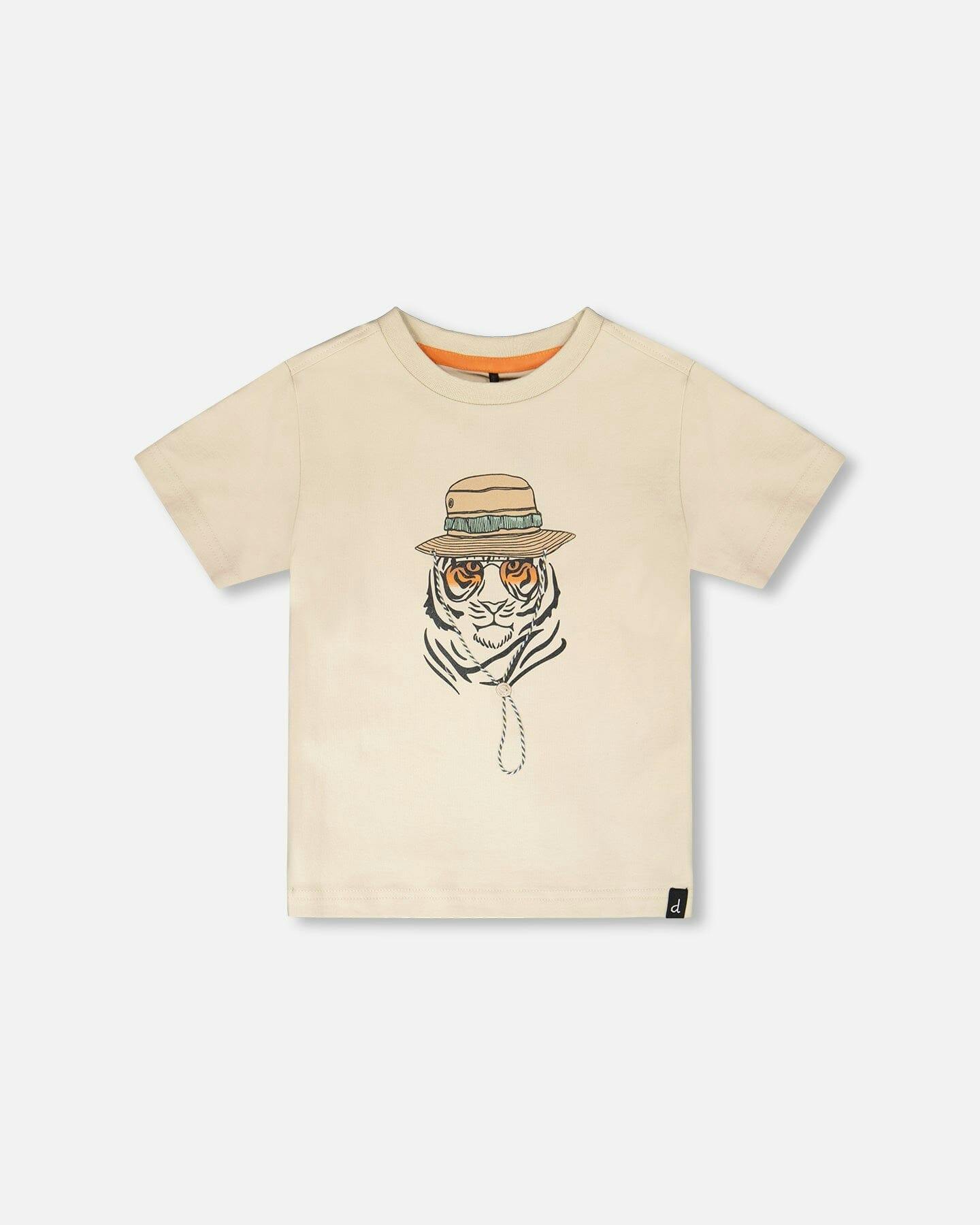 Organic Cotton Short Sleeve T-Shirt Off White