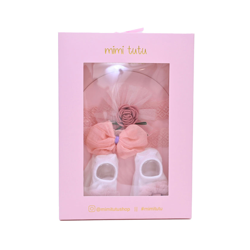 Lace Headband & Sock Gift Set