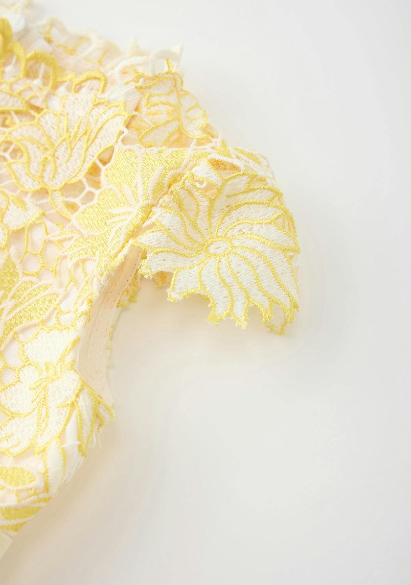 Cassandra Embroidered Mini Dress (Baby)