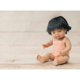 Colourful Edition Collection - Baby Doll Hispanic Girl 15” (salmon rompers)
