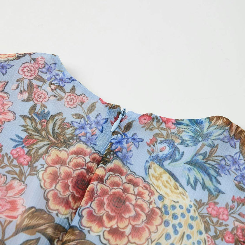 Iliana Sleeve Mini Dress