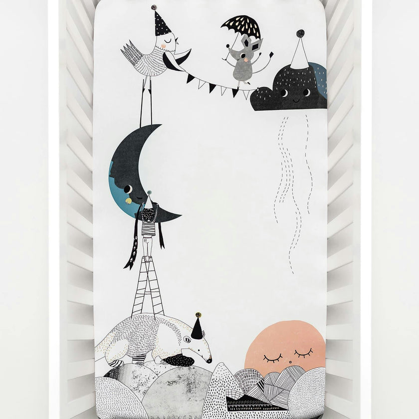 The Moon's Birthday Standard Crib Sheet