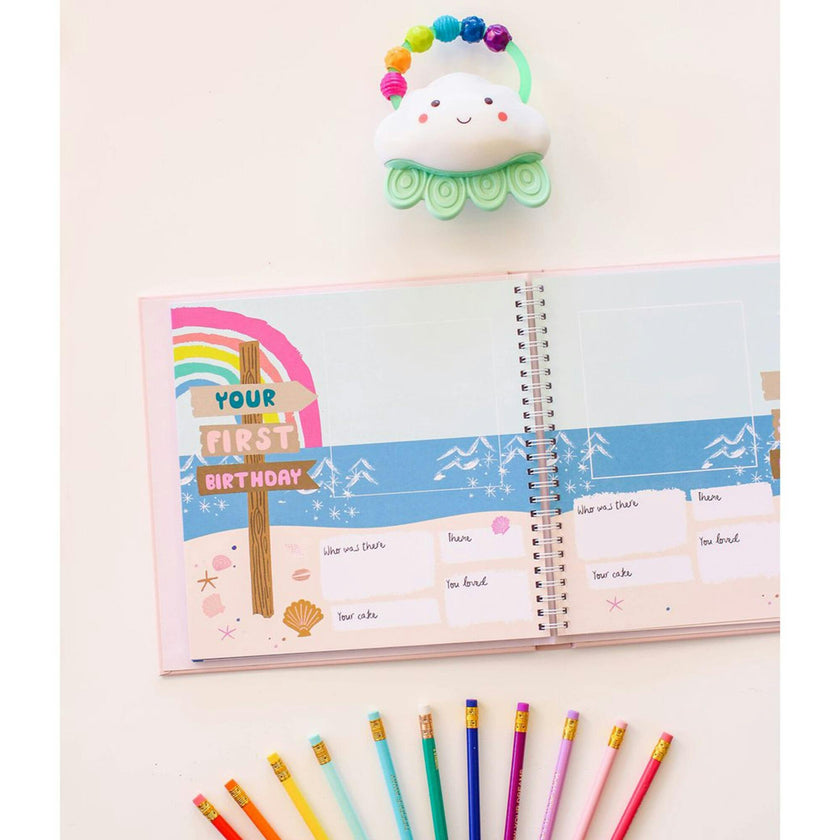 Little Beach Babe Memory Baby Book
