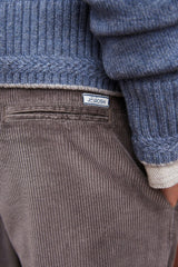 The Blue Merino Pocket Cashmere Crew
