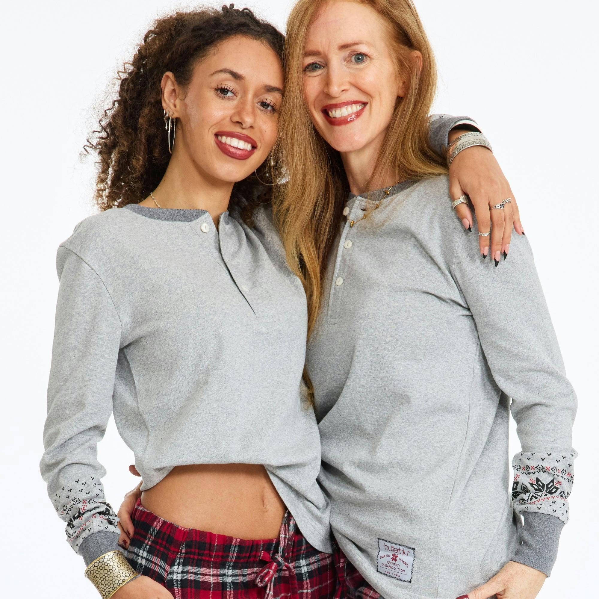 FAIR ISLE + FLANNEL Matching Family Christmas Pajamas
