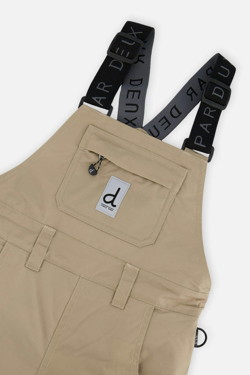 Play Overall Snow Bib Taupe