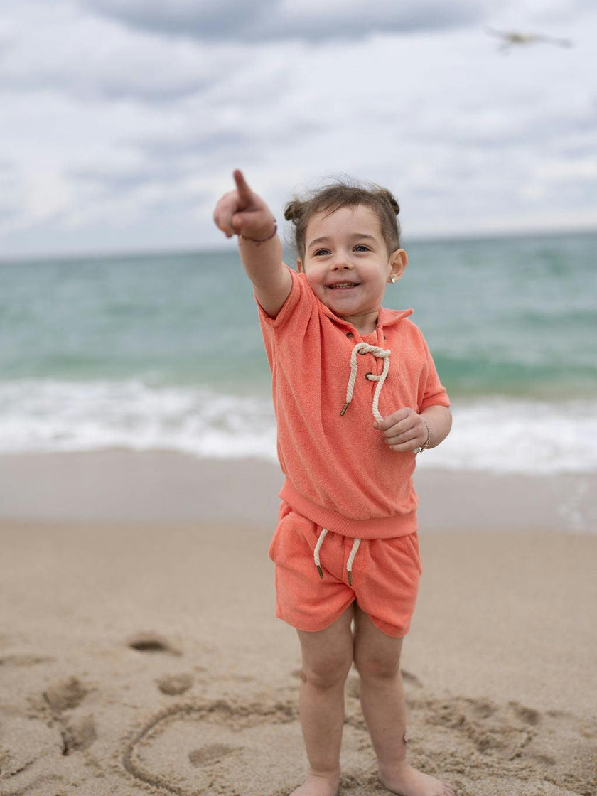 Beach Terry Pullover Top & Short Set