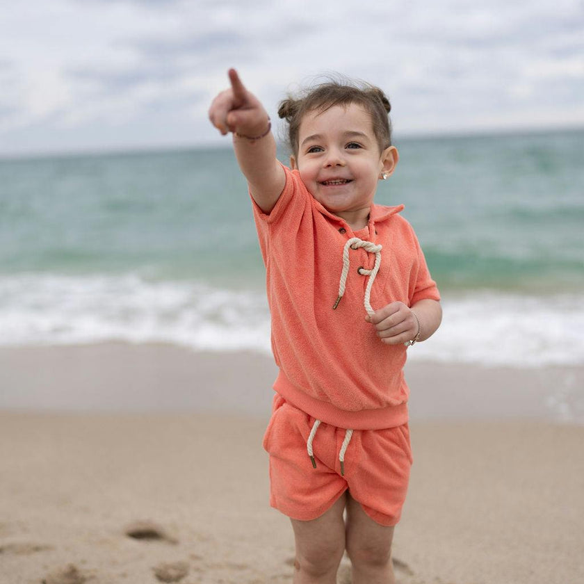 Beach Terry Pullover Top & Short Set