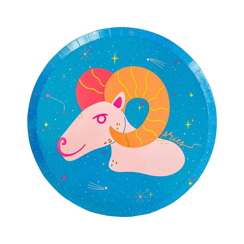 Zodiac Aries Dinner Plates