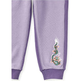 Colorblock Joggers, Purple