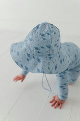 Sun Hat in Sketched Daisy