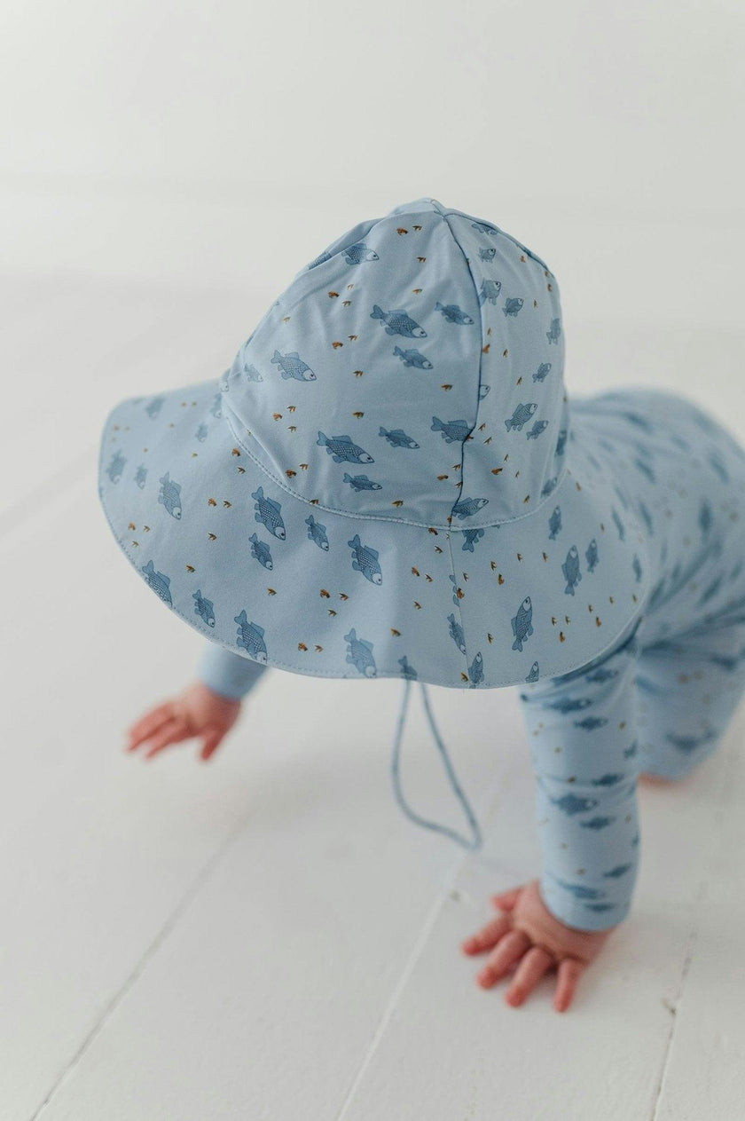 Sun Hat in Sketched Daisy