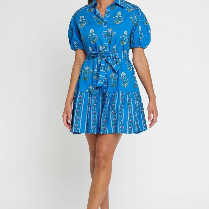 Becky Mini Dress in Party on Prairie