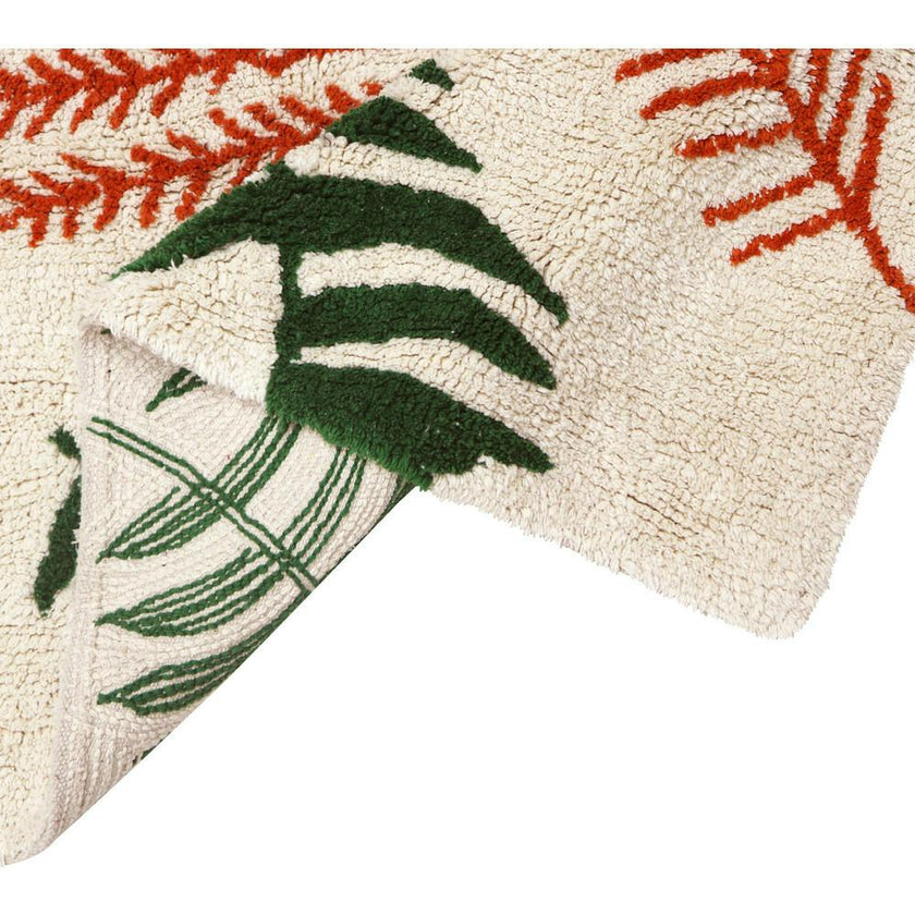 Botanic Rectangular Washable Rug