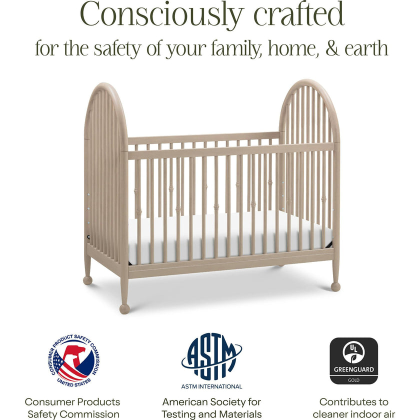 Alouette 3-in-1 Convertible Spindle Crib