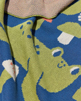 Hoppy Place Knit Mini Blanket