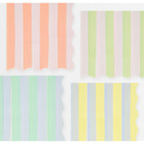 Pastel Stripe Large Napkins