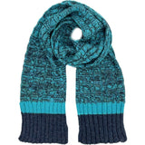 Kids Braided Rib Trim Scarf