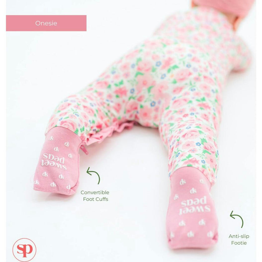 Ditzy Floral One Piece Pajama