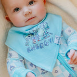 4 Pack Baby Bandana Bibs - Monsters, Inc. Medley