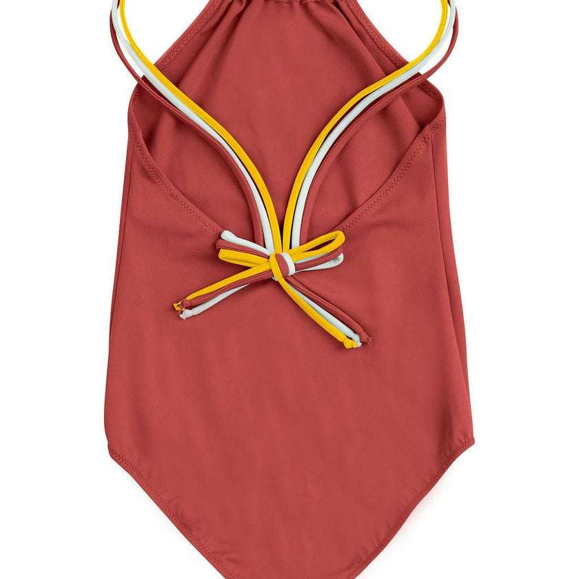 Frida One Piece Swimsuit Terracotta