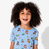 PAW Patrol: Varsity Blue Bamboo Kids Pajama Short Set