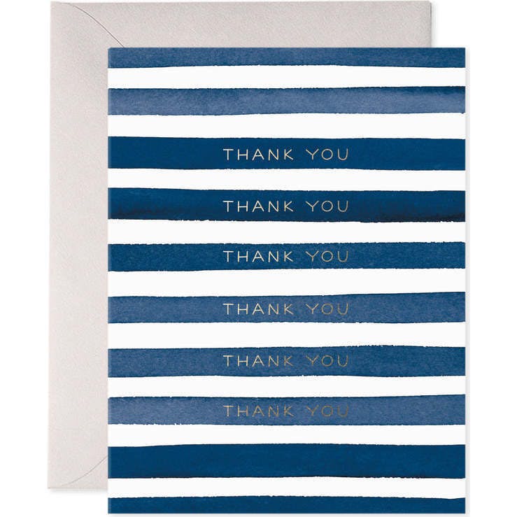 Striped Thank you Boxed Set