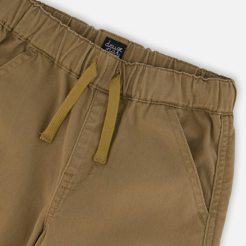 Twill Jogger Cargo Pants In