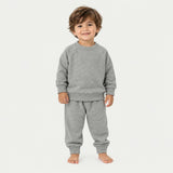 Heathered Vintage Sherpa Sweatshirt + Sweatpant Set