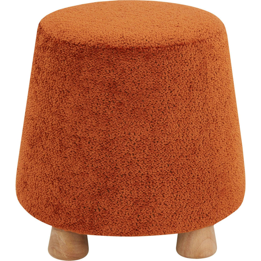 Denison Round Chenille Ottoman
