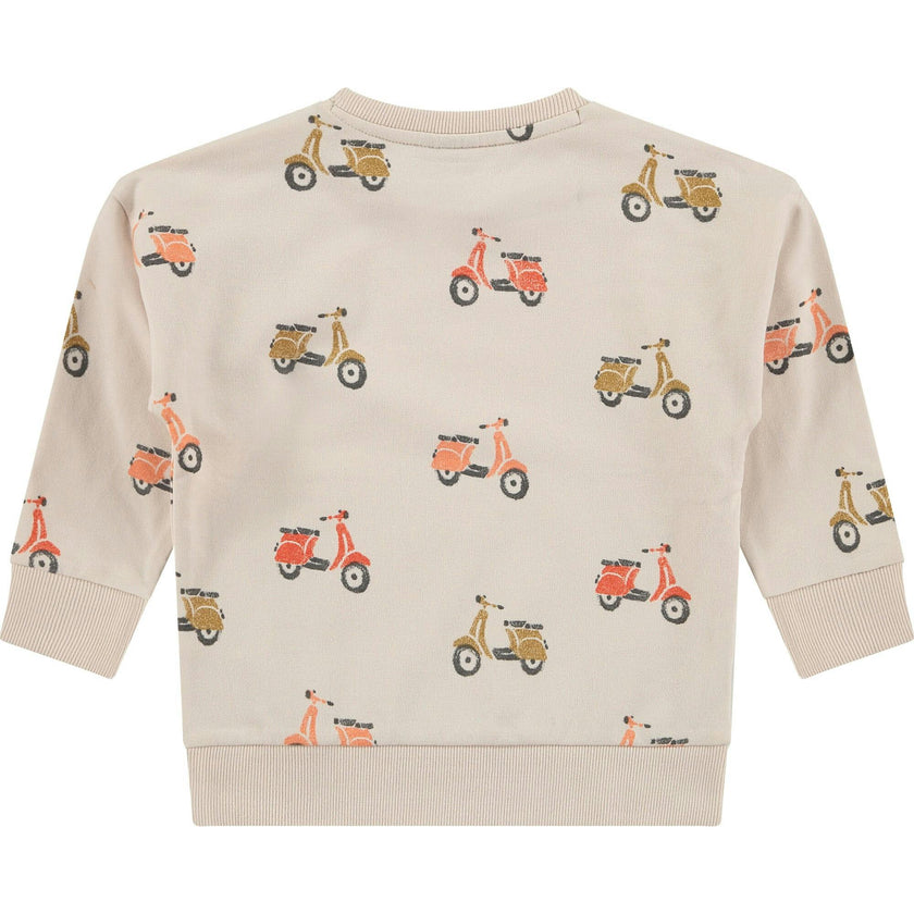Vespa Print Sweatshirt