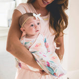 Newborn Knotted Gown - Bloom