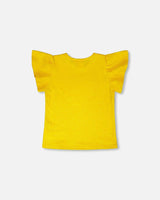 Crinkle Jersey Top